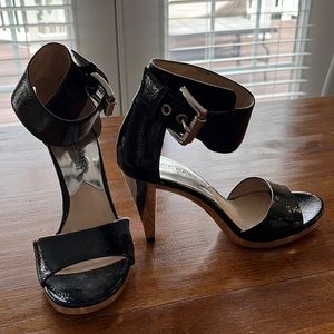 MICHAEL by Michael Kors Ankle Buckle-Strap, Heeled Sandals